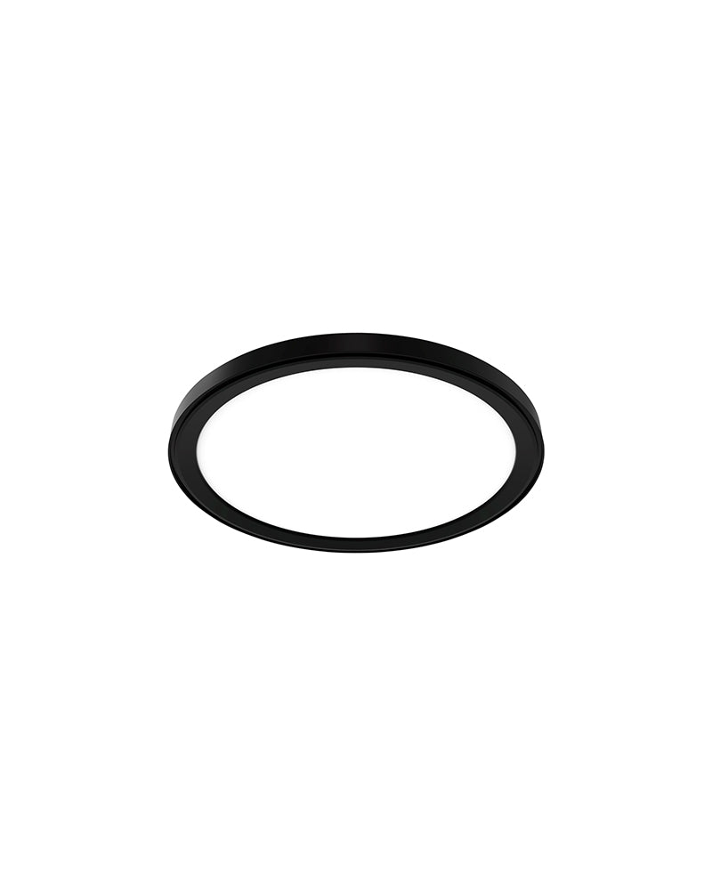 Sun LED - Black round hairdressing light - ø33cm
